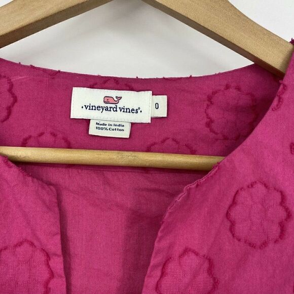 Vineyard Vines Dress Embroidered Shift - Picture 5 of 8